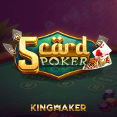 Icon game bài Poker 5 Lá